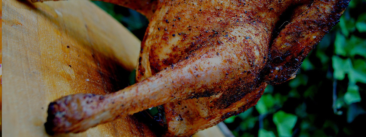 Beer can chicken